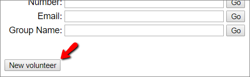 Image of New Volunteer Button