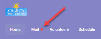 Image of the unread VicMail icon