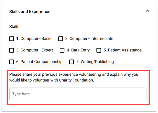 Comment Fields on a form